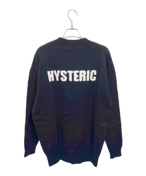 Hysteric Glamour（ヒステリックグラマー）Hysteric Glamour (ヒステリックグラマー) THE RABBIT ROAM編込プルオーバー ブラック サイズ:FREE 未使用品の古着・服飾アイテム