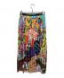 Hysteric Glamour (ヒステリックグラマー) SUMMER OF 70s柄 ランダムプリーツスカート ブラック サイズ:FREE 未使用品：13000円