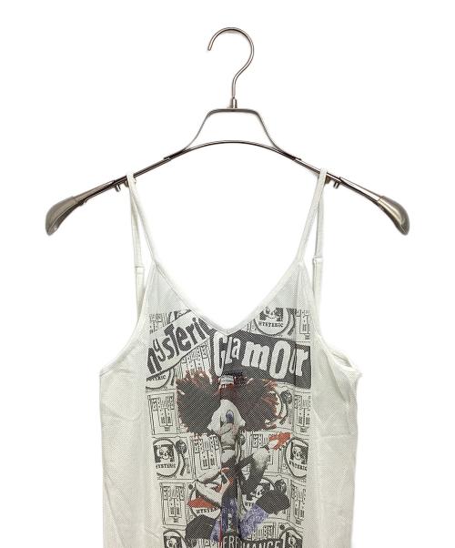 Hysteric Glamour（ヒステリックグラマー）Hysteric Glamour (ヒステリックグラマー) キャミワンピース ホワイト サイズ:FREEの古着・服飾アイテム