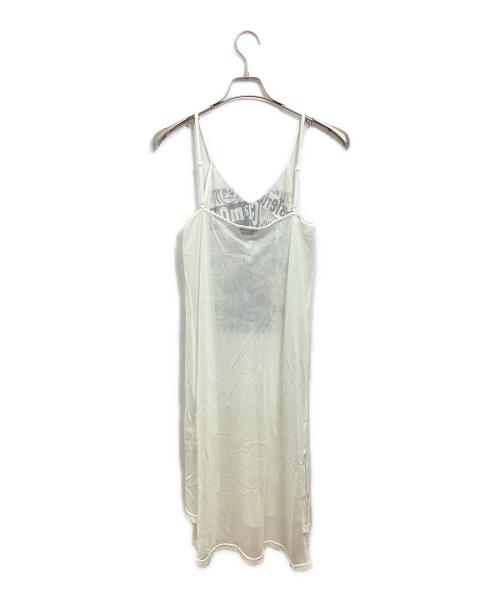 Hysteric Glamour（ヒステリックグラマー）Hysteric Glamour (ヒステリックグラマー) キャミワンピース ホワイト サイズ:FREEの古着・服飾アイテム