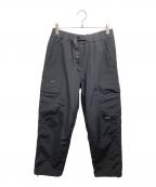 stussyステューシー）の古着「SOLID TAPED SEAM CARGO PANT」｜ブラック