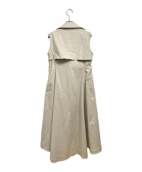 sheller（シェリエ）sheller (シェリエ) トレンチドレスワンピース グレージュ サイズ:F 未使用品の古着・服飾アイテム