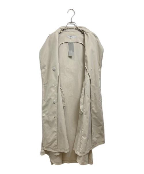 sheller（シェリエ）sheller (シェリエ) トレンチドレスワンピース グレージュ サイズ:F 未使用品の古着・服飾アイテム