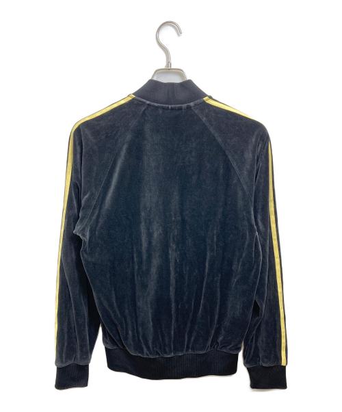 adidas（アディダス）adidas (アディダス) ベロアトラックジャケット ブラック サイズ:Sの古着・服飾アイテム