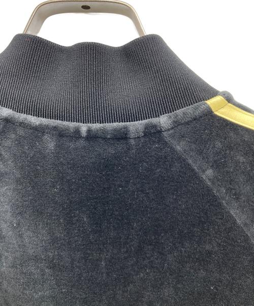 adidas（アディダス）adidas (アディダス) ベロアトラックジャケット ブラック サイズ:Sの古着・服飾アイテム