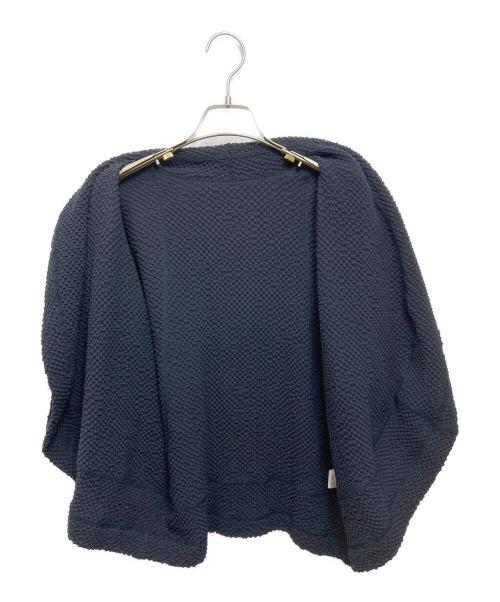 HaaT（ハート）Haat (ハート) ニットカーディガン ネイビー サイズ:2の古着・服飾アイテム