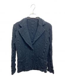 me ISSEY MIYAKE（ミーイッセイ ミヤケ）の古着「CAULIFLOWER JACKET」｜ブラック