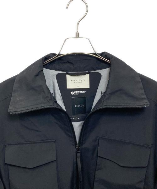 PUBLIC TOKYO（パブリックトウキョウ）PUBLIC TOKYO (パブリックトウキョウ) PERTEX3ファティーグブルゾン ブラック サイズ:1の古着・服飾アイテム