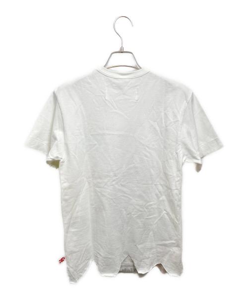 WALTER VAN BEIRENDONCK（ウォルター ヴァン ベイレンドンク）Walter Van Beirendonck (ウォルター ヴァン ベイレンドンク) COMME des GARCONS (コムデギャルソン) AD2018 パクパクプリントTシャツ ホワイト サイズ:Sの古着・服飾アイテム