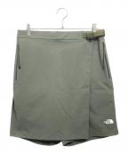 THE NORTH FACE×HYKEザ ノース フェイス×ハイク）の古着「Wrap Skirt　TEC RAP SHORT」｜オリーブ