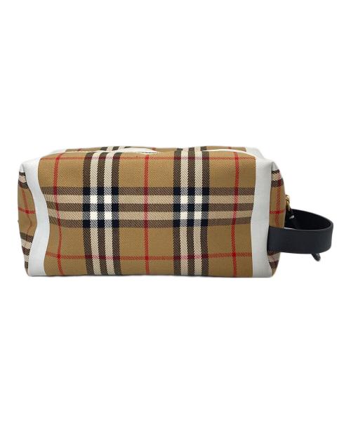 BURBERRY（バーバリー）BURBERRY (バーバリー) セカンドバッグ ベージュの古着・服飾アイテム