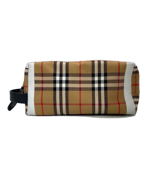 BURBERRY（バーバリー）BURBERRY (バーバリー) セカンドバッグ ベージュの古着・服飾アイテム