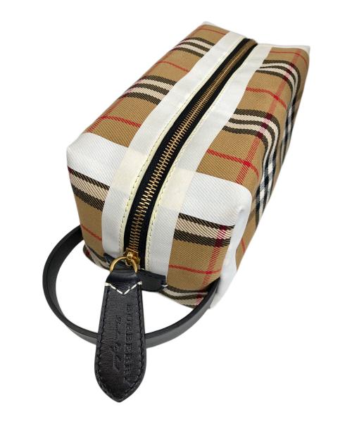 BURBERRY（バーバリー）BURBERRY (バーバリー) セカンドバッグ ベージュの古着・服飾アイテム