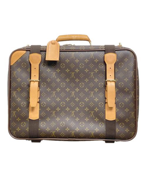 LOUIS VUITTON（ルイ ヴィトン）LOUIS VUITTON (ルイ ヴィトン) スーツケース　モノグラム サテライト53 ブラウンの古着・服飾アイテム