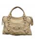 BALENCIAGA（バレンシアガ）の古着「ジャイアントシティ 2WAYトートバッグ」｜ベージュ