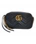 GUCCI（グッチ）の古着「GGマーモントスモールショルダーバッグ」｜ブラック