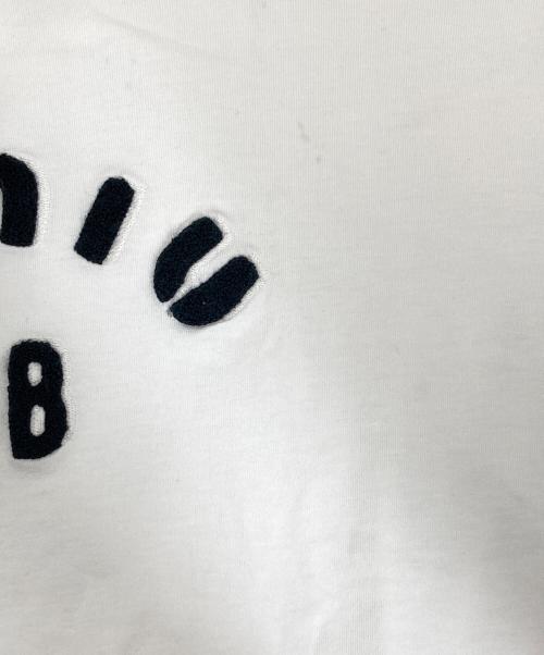 MIU MIU（ミュウミュウ）MIU MIU (ミュウミュウ) CLUB Tシャツ ホワイト サイズ:XSの古着・服飾アイテム
