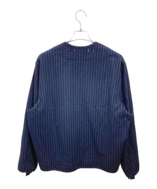 SandWaterr（サンドウォーター）SANDWATERR (サンドウォーター) CRAFTED LINING SHIRT ネイビー サイズ:2の古着・服飾アイテム