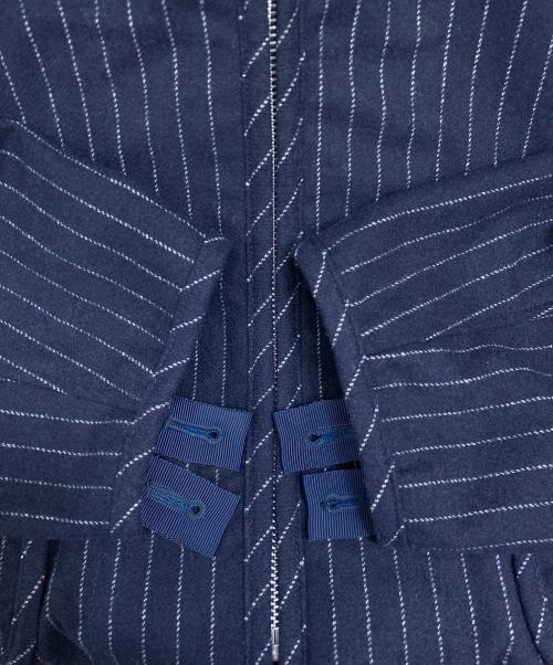 SandWaterr（サンドウォーター）SANDWATERR (サンドウォーター) CRAFTED LINING SHIRT ネイビー サイズ:2の古着・服飾アイテム
