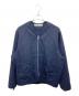 SANDWATERR（サンドウォーター）の古着「CRAFTED LINING SHIRT」｜ネイビー