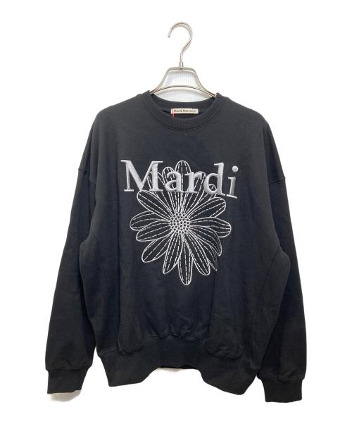 Mardi Mercredi（マルディメクルディ）MARDI MERCREDI (マルディメクルディ) スウェット ブラック サイズ:ONE SIZEの古着・服飾アイテム