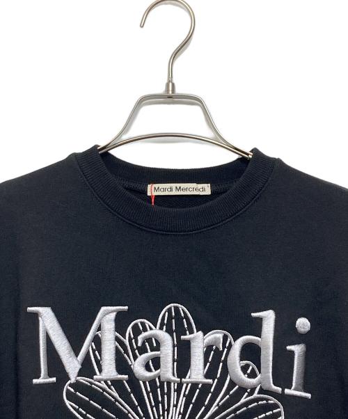 Mardi Mercredi（マルディメクルディ）MARDI MERCREDI (マルディメクルディ) スウェット ブラック サイズ:ONE SIZEの古着・服飾アイテム