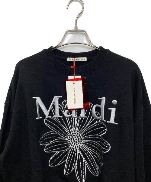 Mardi Mercredi（マルディメクルディ）MARDI MERCREDI (マルディメクルディ) スウェット ブラック サイズ:ONE SIZEの古着・服飾アイテム