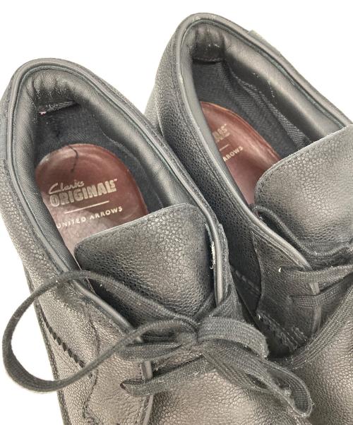 CLARKS（クラークス）CLARKS (クラークス) UNITED ARROWS (ユナイテッドアローズ) Wallabee GTX デザートブーツ ブラック サイズ:26.5cmの古着・服飾アイテム
