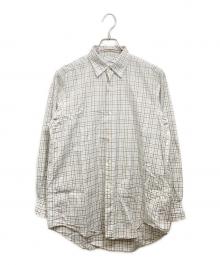 MAATEE&SONS（マーティーアンドサンズ）の古着「RegularCollar Shirt」｜ホワイト