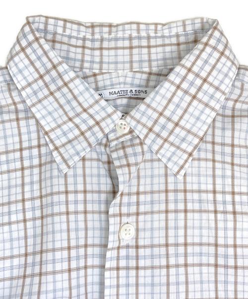 MAATEE&SONS（マーティーアンドサンズ）MAATEE&SONS (マーティーアンドサンズ) RegularCollar Shirt ホワイト サイズ:1の古着・服飾アイテム