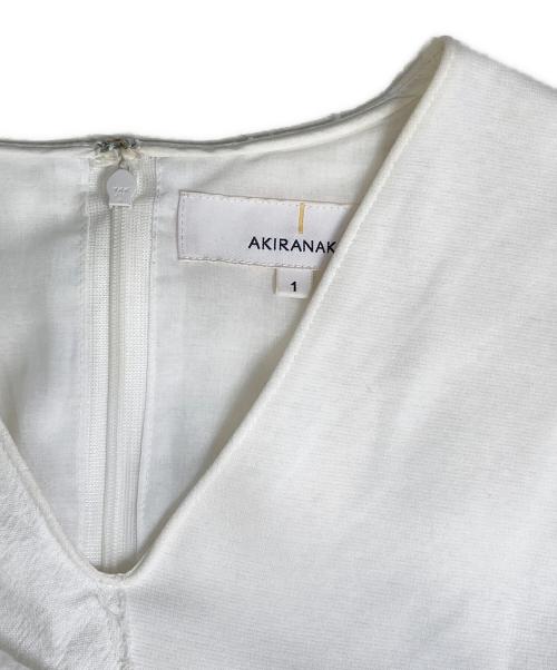 AKIRA NAKA（アキラナカ）AKIRA NAKA (アキラナカ) ワンピース ホワイト サイズ:1の古着・服飾アイテム