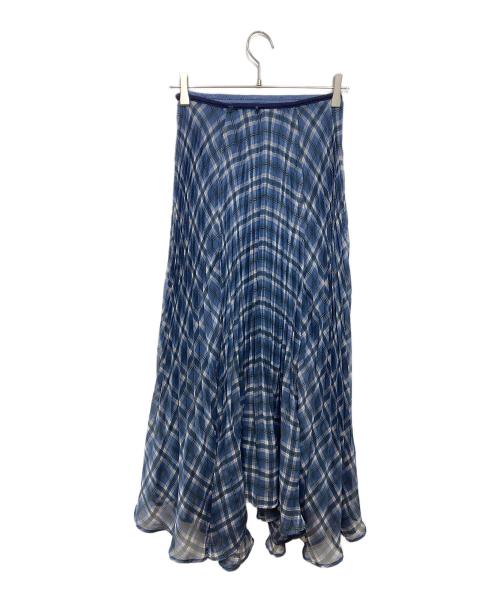 MAISON SPECIAL（メゾンスペシャル）MAISON SPECIAL (メゾンスペシャル) プリーツスカート ブルー サイズ:38の古着・服飾アイテム