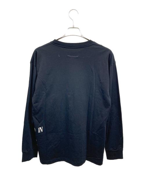 MM6 Maison Margiela（エムエムシックスメゾンマルジェラ）MM6 Maison Margiela (エムエムシックスメゾンマルジェラ) プリントカットソー ブラック サイズ:XSの古着・服飾アイテム