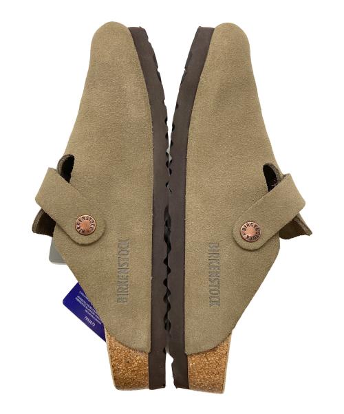 BIRKENSTOCK（ビルケンシュトック）BIRKENSTOCK (ビルケンシュトック) スウェードシューズ　Boston ベージュ サイズ:40の古着・服飾アイテム