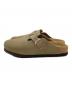 BIRKENSTOCK (ビルケンシュトック) スウェードシューズ　Boston ベージュ サイズ:40：15000円