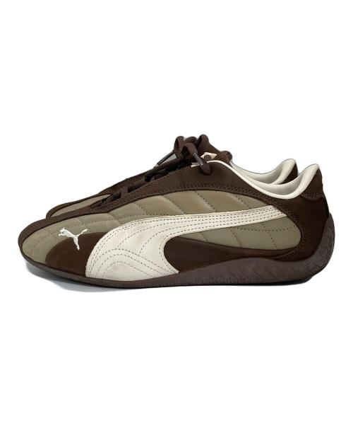 PUMA（プーマ）PUMA (プーマ) ローカットスニーカー ブラウン サイズ:25cmの古着・服飾アイテム