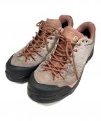 SALOMONサロモン）の古着「ADVANCED X-ALP SUEDE」｜グレー×ピンク