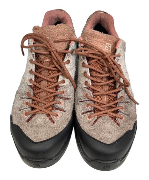 SALOMON（サロモン）SALOMON (サロモン) ADVANCED X-ALP SUEDE グレー×ピンク サイズ:27の古着・服飾アイテム