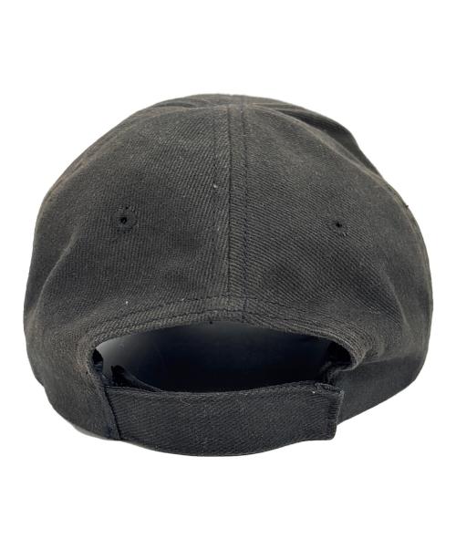 BALENCIAGA（バレンシアガ）BALENCIAGA (バレンシアガ) ロゴキャップ ブラック サイズ:L 58の古着・服飾アイテム
