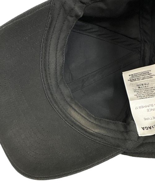 BALENCIAGA（バレンシアガ）BALENCIAGA (バレンシアガ) ロゴキャップ ブラック サイズ:L 58の古着・服飾アイテム