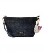 ANNA SUI×HELLO KITTYアナスイ×ハローキティ）の古着「ショルダーバッグ」｜ブラック
