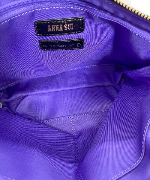 ANNA SUI（アナスイ）ANNA SUI (アナスイ) HELLO KITTY (ハローキティ) ショルダーバッグ ブラックの古着・服飾アイテム