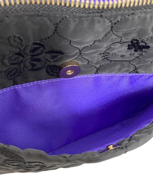 ANNA SUI（アナスイ）ANNA SUI (アナスイ) HELLO KITTY (ハローキティ) ショルダーバッグ ブラックの古着・服飾アイテム