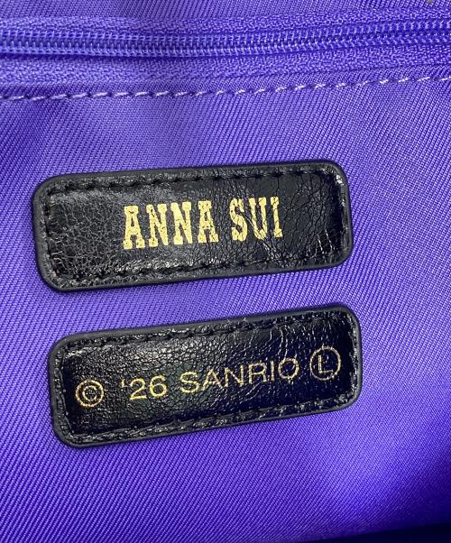 ANNA SUI（アナスイ）ANNA SUI (アナスイ) HELLO KITTY (ハローキティ) ショルダーバッグ ブラックの古着・服飾アイテム