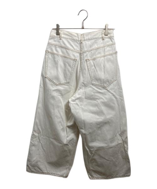 DRIES VAN NOTEN（ドリスヴァンノッテン）DRIES VAN NOTEN (ドリスヴァンノッテン) デニムパンツ ホワイト サイズ:34の古着・服飾アイテム