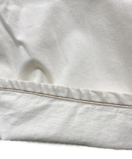 DRIES VAN NOTEN（ドリスヴァンノッテン）DRIES VAN NOTEN (ドリスヴァンノッテン) デニムパンツ ホワイト サイズ:34の古着・服飾アイテム