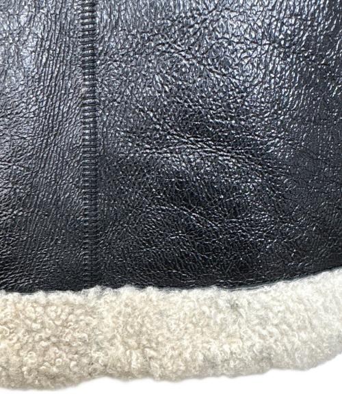 CHANEL（シャネル）CHANEL (シャネル) ココマークシャーリングムートンジャケット ブラック サイズ:38の古着・服飾アイテム