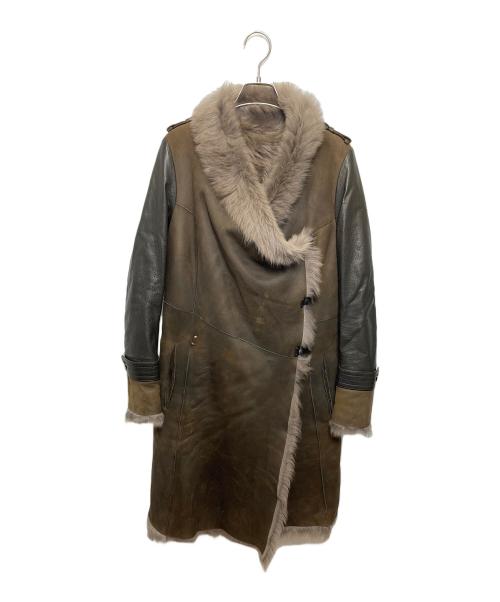 Karl Donoghue（カールドノヒュー）Karl Donoghue (カールドノヒュー) ムートンコート ブラウン サイズ:Sの古着・服飾アイテム