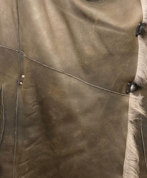 Karl Donoghue（カールドノヒュー）Karl Donoghue (カールドノヒュー) ムートンコート ブラウン サイズ:Sの古着・服飾アイテム