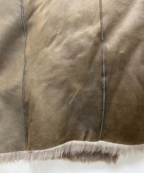 Karl Donoghue（カールドノヒュー）Karl Donoghue (カールドノヒュー) ムートンコート ブラウン サイズ:Sの古着・服飾アイテム